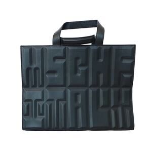 MSCHF Made In Italy Texas Leather Tote - Black
